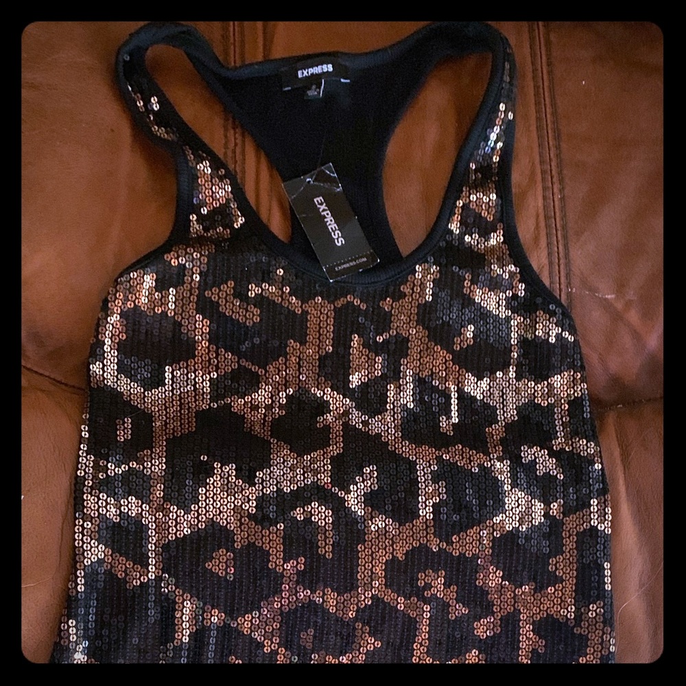 Exspress sequin dress size small brand new/w tags